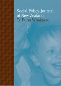 Cover for The Treaty of Waitangi and Social Policy