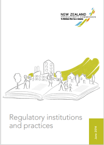 Cover for Regulatory Institutions and Practices
