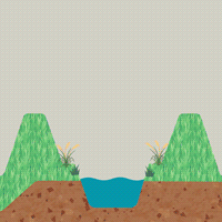 Animated GIF - Stopbank overtopping