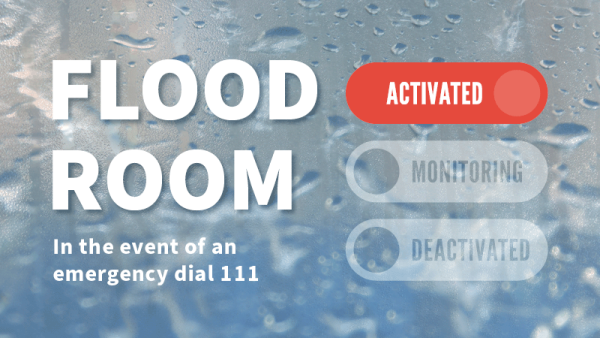 Flood room activated
