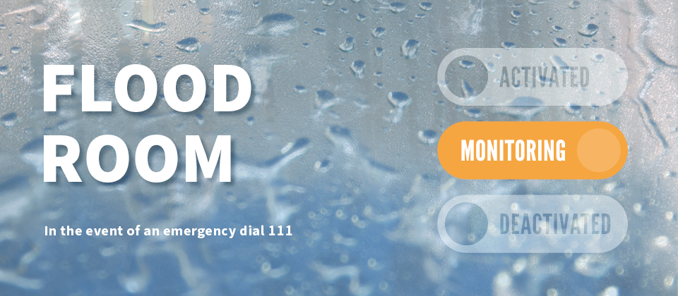 Flood room - monitoring