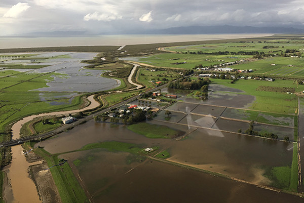 Image of  Waitakaruru Hauraki Plains flood scheme