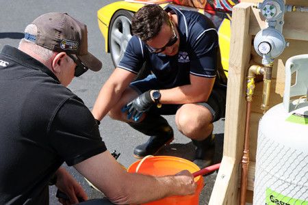 Trial in process with Brett and Gordon