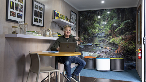 Tim Hooson is the biodiversity threats manager of Mahakirau Forest Estate.