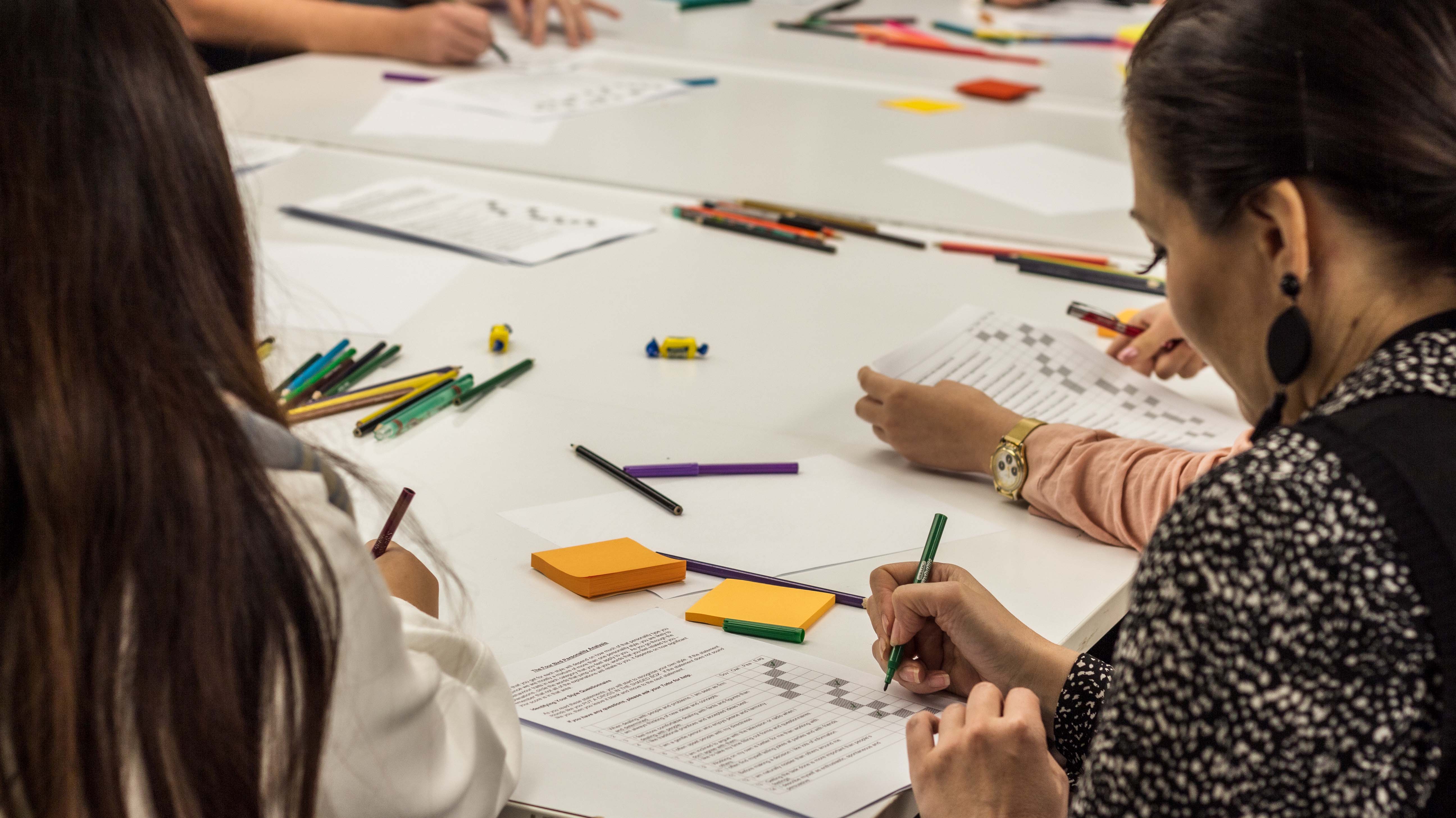 The budding leaders delved deep into their personality types and communication styles, and brainstormed how to navigate difficult situations through exercises developed by the council’s People and Capability section