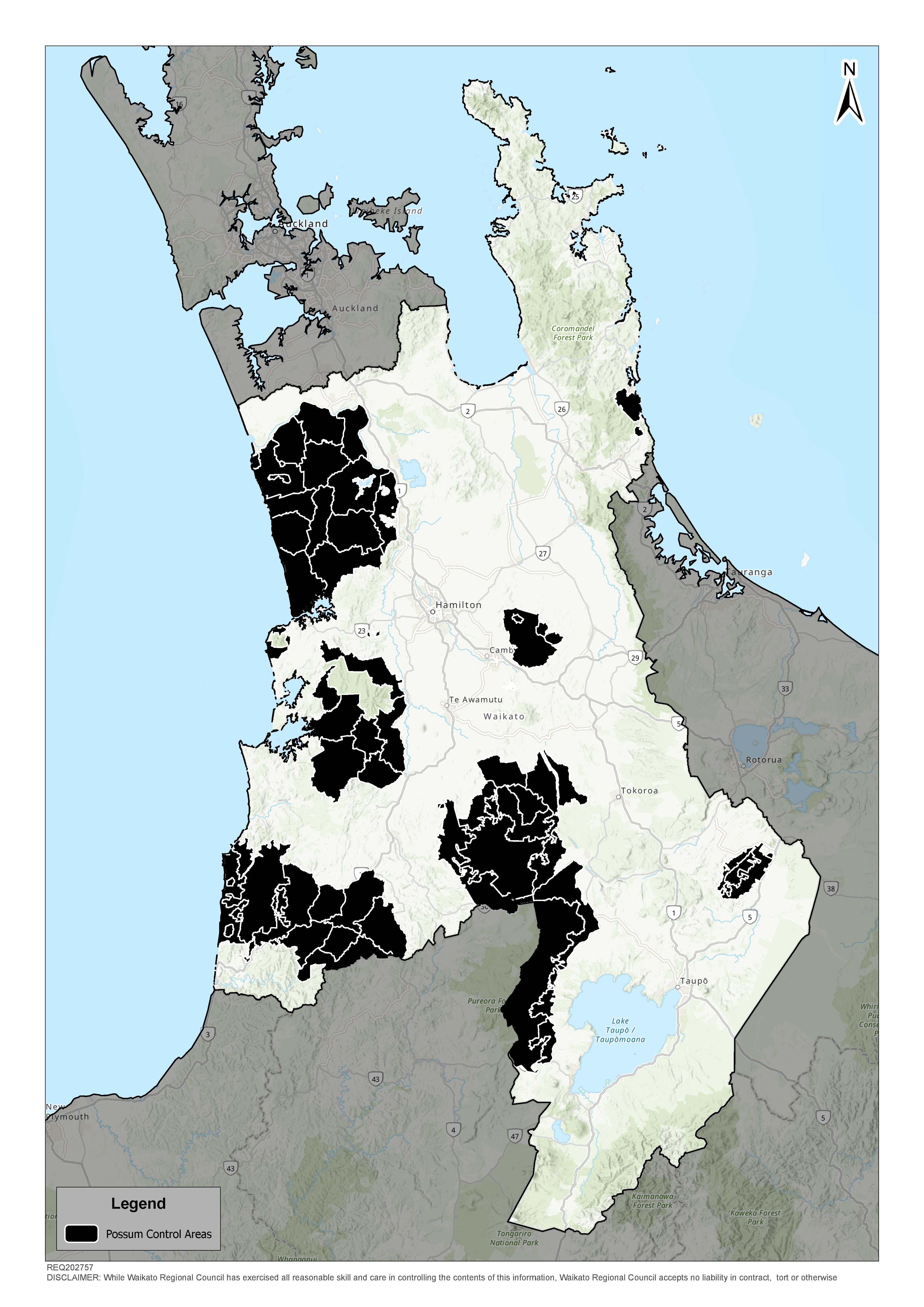 Possum map